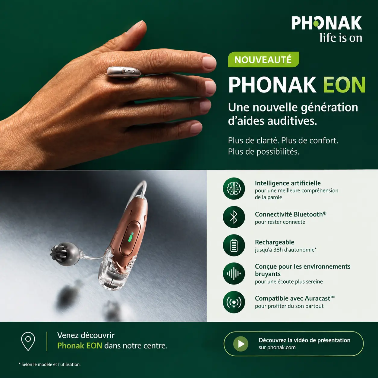 Présentation EON Phonak